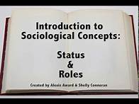 Video thumbnail for Introduction to Sociological Concepts: Status and Roles