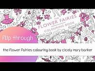 Video thumbnail for The Flower Fairies Adult Coloring Book by Cicely Mary Barker Flip Through