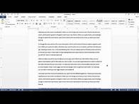 Video thumbnail for How To Auto Scroll in Word - Move Hands-Free Through a Word Document