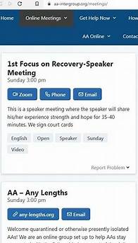 Video thumbnail for AA ONLINE ZOOM MEETINGS --- ANYTIME --- ANYWHERE --- 24/7