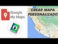 Video thumbnail for Cómo hacer un mapa personalizado con Google My Maps