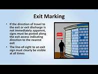 Video thumbnail for Exit Routes, Emergency Action Plans, Fire Prevention Plans, and Fire Protection