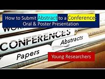 Video thumbnail for Abstract Submission for Conference | Guideline | Oral and Poster Presentation | Young Researchers