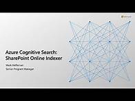 Video thumbnail for Index data from SharePoint document libraries