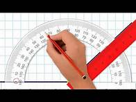 Video thumbnail for Measuring and Drawing Angles with a Protractor. Grade 4