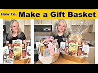 Video thumbnail for How to Make Gift Baskets for Christmas, Baby, Birthday & other Gifts, Men & Women Crafts over 50