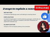 Video thumbnail for EAPP | Writing a Concept Paper I