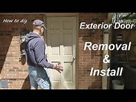 Video thumbnail for How to Remove & Install a Pre-hung Exterior Door