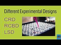 Video thumbnail for Experimental Designs | CRD | RCBD | LSD