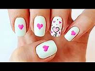 Video thumbnail for Easy Valentine's nail Art using Toothpick