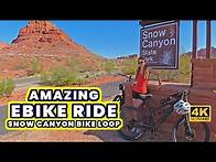 Video thumbnail for Amazing eBike Ride - Snow Canyon Bike Loop (18 Miles) | St. George UT | 4K
