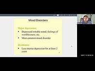 Video thumbnail for Psychology 101 Chapter 15 (Psychological Disorders) Lecture