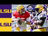 Video thumbnail for LSU Football Spring Game 2024 Highlights | College Football Highlights