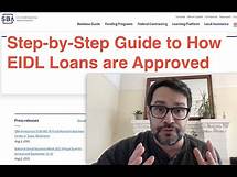 Video thumbnail for Here's Exactly How EIDL Loans Are Approved — And How the SBA Improved EIDL Processing Times