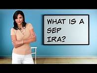 Video thumbnail for Financial Planning: What is a SEP IRA