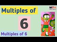 Video thumbnail for Multiples of 6 Explained