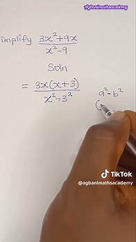Video thumbnail for Simplifying Algebraic Fractions: A Step-by-Step Guide