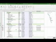 Video thumbnail for Create a Project Schedule Template in Microsoft Project