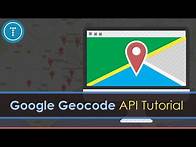 Video thumbnail for Google Geocode API & JavaScript Tutorial