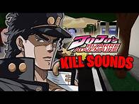 Video thumbnail for Jojo Bizarre Adventure CUSTOM KILL SOUNDS | ROBLOX Jujutsu Shenanigans Custom kill sound ids