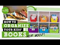 Video thumbnail for 7 Easy Steps on How to Organize Your Kids' Books for Good | Tidy Mommy