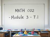 Video thumbnail for MATH 002- Module 3- 7.1 – Fundamental Trigonometric Identities | Explained in Simple & Fun Way!