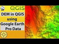 Video thumbnail for Create DEM in QGIS using data from Google Earth Pro
