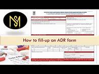 Video thumbnail for How to fill-up an ADR form with example.