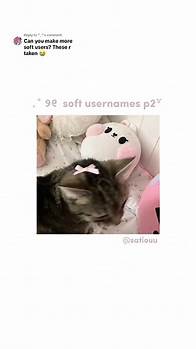 Video thumbnail for Soft Aesthetic Username Ideas Compilation for TikTok and Instagram