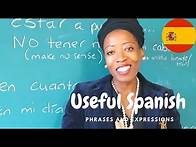 Video thumbnail for 15 Useful Spanish phrases & expressions for intermediate & advanced students Gcse/A level SPANISH