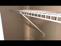 Video thumbnail for How to Install the ClosetMaid System DIY