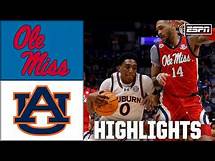 Video thumbnail for SEC Quarterfinal: Ole Miss Rebels vs. Auburn Tigers | Full Game Highlights | ESPN College Basketball