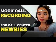 Video thumbnail for Mock Call Sample Recording With Call Flow Guide: PART 1