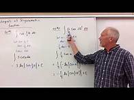 Video thumbnail for Integration of Trig Functions with Natural Logs