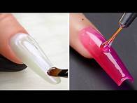 Video thumbnail for #764 Creative Nails Art Tutorial 💖 Satisfying Nails Art | Nails Inspiration