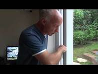 Video thumbnail for How to level french double glazed doors.
