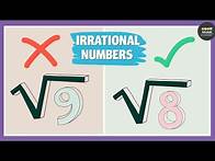 Video thumbnail for What are Irrational Numbers? | Number System