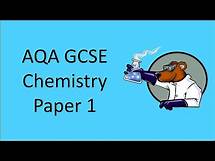 Video thumbnail for AQA GCSE Chemistry (9-1) Paper 1 in under 70 minutes - Monday May 19th 2025