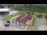 Video thumbnail for Alabama tornadoes devastate towns, leaving at least 23 dead