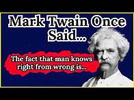 Video thumbnail for Mark Twain Once Said - Motivational | Inspirational quotes