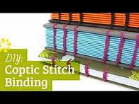 Video thumbnail for DIY Coptic Stitch Bookbinding Tutorial | Sea Lemon