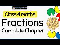 Video thumbnail for Class 4 Chapter Fraction ( Complete Chapter )
