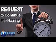 Video thumbnail for How to Request and Get an Order to Continue a Hearing in CA Family Court (Forms FL-306 & FL-307)
