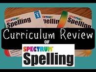 Video thumbnail for Spectrum Spelling Workbooks || Homeschool Curriculum Review