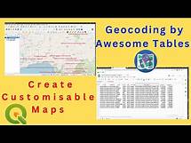 Video thumbnail for Geocode Address | Geocode by Awesome Tables | How to Get Latitude & Longitude of Multiple Addresses