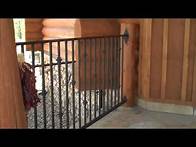 Video thumbnail for DIY Log Home Iron Railings by Mitchell Dillman and King Metals