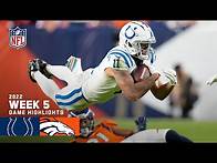 Video thumbnail for Indianapolis Colts vs. Denver Broncos | 2022 Week 5 Game Highlights