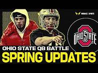 Video thumbnail for Ohio State Quarterback Battle: Spring Camp Updates & Depth Chart Breakdown!