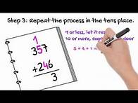Video thumbnail for 3 Digit Addition with Regrouping