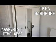 Video thumbnail for Ikea Wardrobe Assembly Instructions and Time Lapse - How To